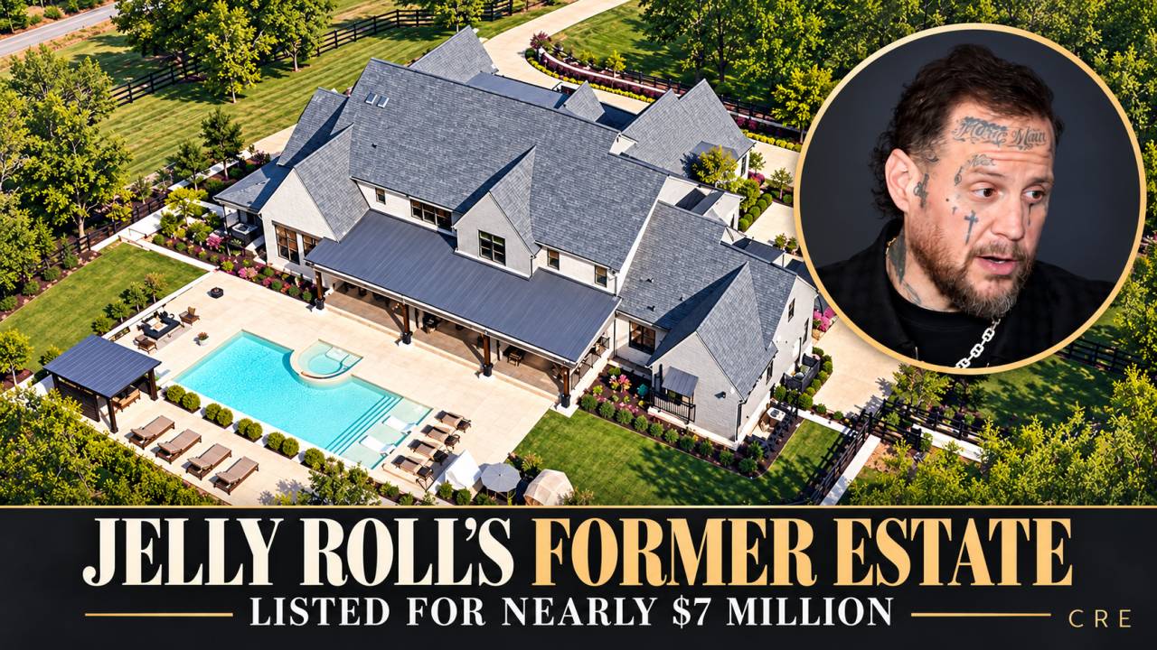 Inside Jelly Roll’s Former Tennessee Estate, Listed for Nearly $7 Million